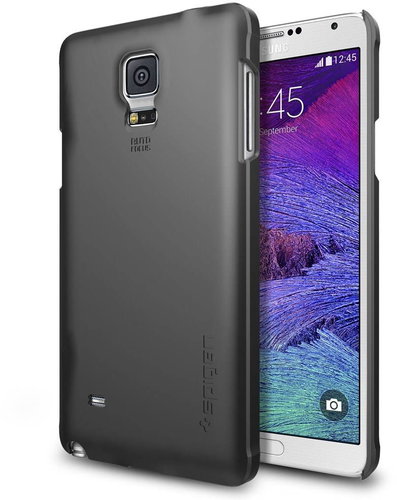  SPIGEN Thin Fit Smooth Black  - Phone Cover - Main image