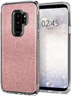 Spinne schlanke Rüstung Crystal Glitter Rose Samsung Galaxy S9 + - Handyhülle