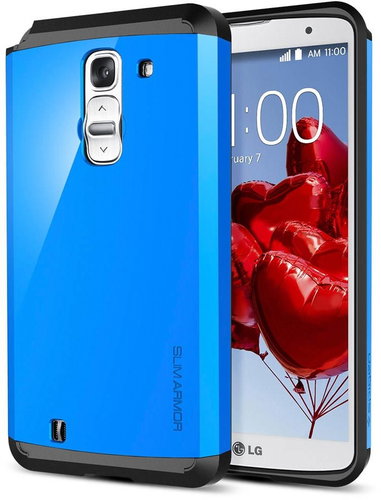  SPIGEN SGP Case Slim Armor Dodger Blue  - Phone Cover - Main image