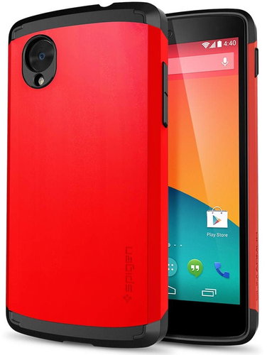  SPIGEN SGP Case Slim Armor Bright Red  - Phone Cover - Main image
