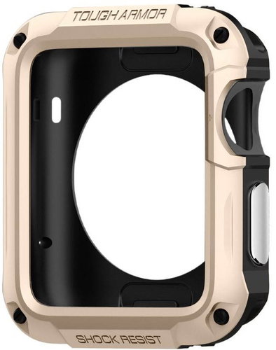 SPIGEN Tough Armor Gold (42mm) - Protective Case - Main image
