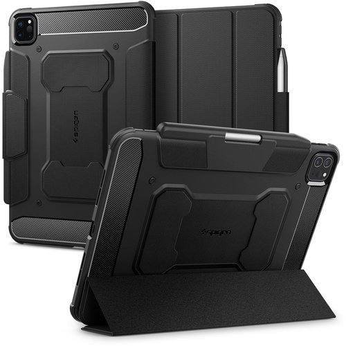 Spigen Rugged Armor Pro Black iPad Pro 11" 2024 - Tablet-Hülle - Hauptbild