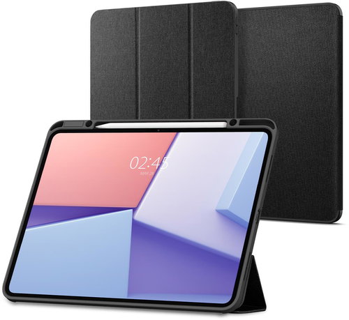 Spigen Urban Fit Black iPad Pro 13" M4 (2024) - Tablet tok - Fő fotó