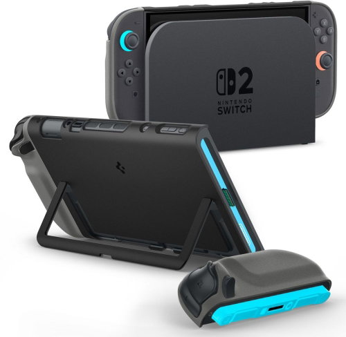 Spigen Nano Pop Black Sesame Nintendo Switch 2 - Case for Nintendo Switch - Main image