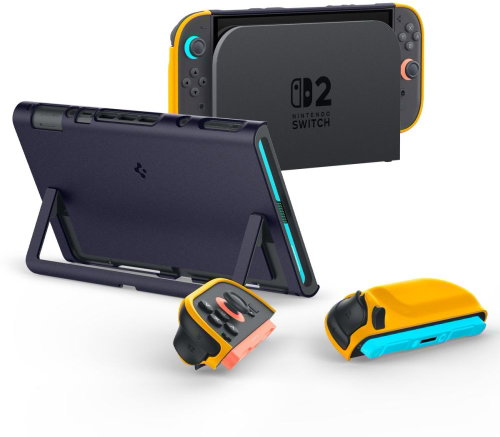 Spigen Nano Pop Blueberry Navy Nintendo Switch 2 - Case for Nintendo Switch - Main image