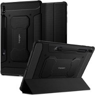 Tablet-Hülle Spigen Rugged Armor Pro Black Samsung Galaxy Tab S7+/S8+ - Pouzdro na tablet