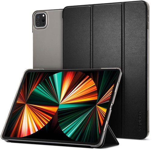 Spigen Smart Fold Black iPad Pro 12.9" 2021 - Tablet Case - Main image