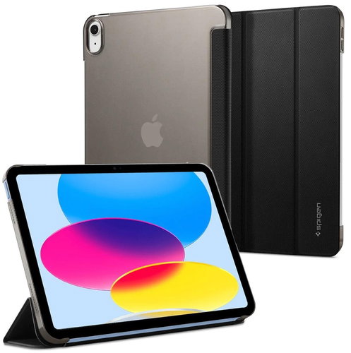 Spigen Liquid Air Folio Black iPad 10.9" 2022 - Tablet Case - Main image