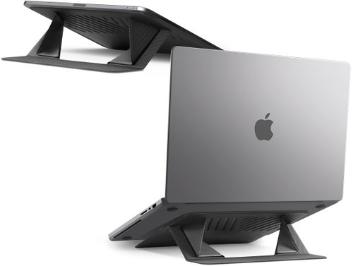 Spigen Slim Fold Laptop Stand LD201-S6 Black - Laptop Stand - Main image