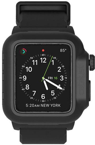 Catalyst Waterproof Stealth Black Case for Apple Watch 42mm - Case - Main image