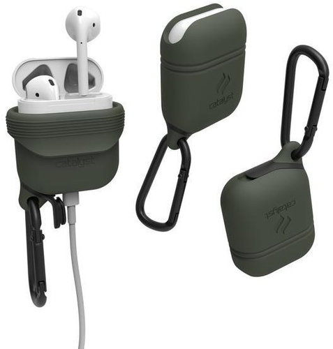 Catalyst Waterproof Case Army Green AirPods - Headphone Case - Main image
