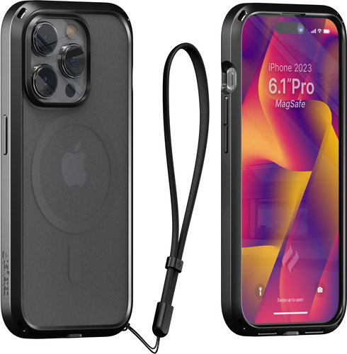 Catalyst Influence Case MagSafe stealth black iPhone 15 Pro - Phone Cover - Main image
