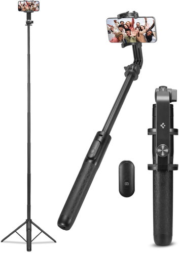 Spigen Tripod Selfie Stick Black Longer Version - Selfie-Stick - Hauptbild