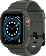 Spigen Rugged Armor Pro Green Apple Watch 9/8/7 (45mm)/SE 2022/6/SE/5/4 (44mm) - Ochranný kryt na hodinky