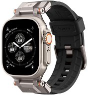 Spigen Dura Pro Armor Band Black Apple Watch - Remienok na hodinky