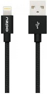 Odzu Durable Braided Cable Lightning Black - Data Cable
