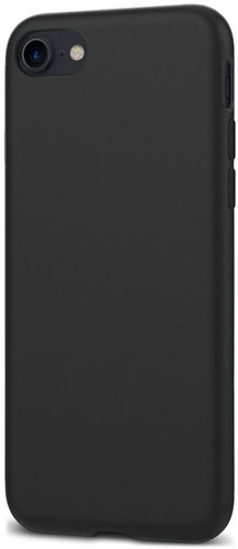 Spigen Liquid Crystal Matte Black iPhone 7/8 - Phone Cover - Main image