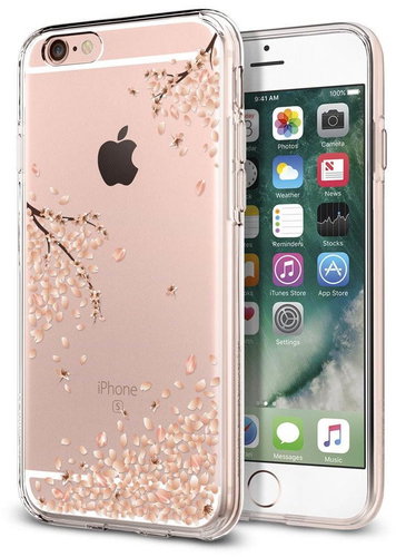 Spigen Liquid Crystal Shine Blossom iPhone 6/6s - Phone Cover - Main image