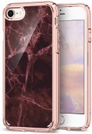 Spigen Ultra Hybrid 2 Marmorrot iPhone 7/8 - Handyhülle