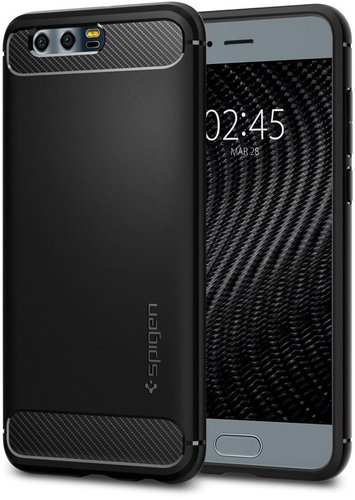 Spigen Rugged Armor Black Honor 9 - Phone Cover - Main image