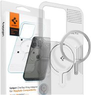 Spigen OneTap Ring Adapter MagSafe Silver - MagSafe mobiltelefon tartó