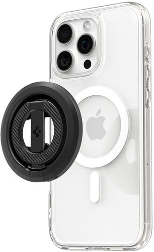 Spigen O-Mag Magnetic Phone Holder with Adjustable Stand Black - Handy-Halter - Hauptbild