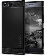 Spigen Rugged Armor Black Sony Xperia XZ Premium - Kryt na mobil