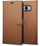 Spigen Wallet S Brown Samsung Galaxy S8 - Puzdro na mobil