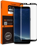 Spigen GLAS.tR FC Black Samsung Galaxy S8 - Üvegfólia