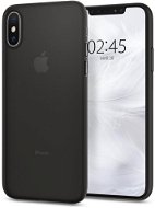Spigen Air Skin Black iPhone XS/X - Telefon tok