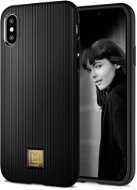 Spigen La Manon Classy Black iPhone XS/X - Telefon tok