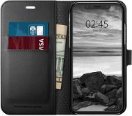 Spigen Wallet S Black iPhone XR - Handyhülle