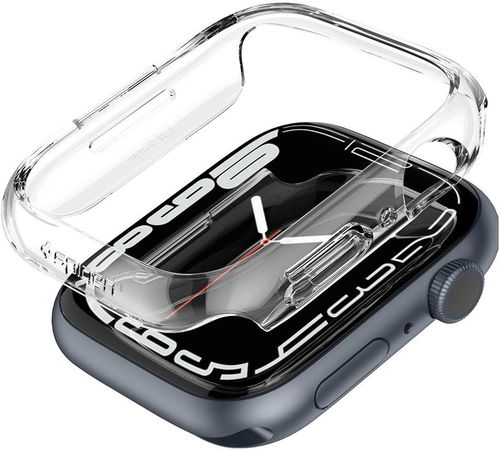 Spigen Thin Fit Clear Apple Watch 9/8/7 45mm - Ochranný kryt na hodinky - Hlavní obrázek