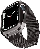 Spigen Metal Fit Pro Graphite Apple Watch 8/7 45 mm - Ochranný kryt na hodinky
