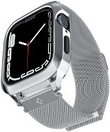 Spigen Metal Fit Pro Silver Apple Watch 8/7 45mm - Protective Watch Cover