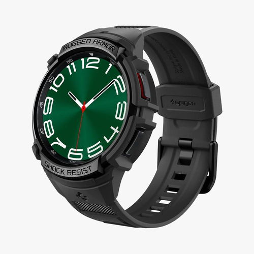 Spigen Rugged Armor Pro Black Samsung Galaxy Watch6 Classic 47mm - Ochranný kryt na hodinky - Hlavní obrázek