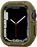 Spigen Rugged Armor Olive Apple Watch 45 mm/44 mm - Ochranný kryt na hodinky