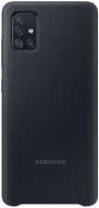 Samsung silikónový zadný kryt pre Galaxy A51 čierny - Kryt na mobil