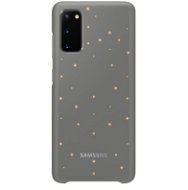 Samsung Back Case with LEDs for Galaxy S20 Grey - Phone Cover