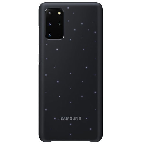 Samsung Back Cover with LEDs for Galaxy S20+, Black - Phone Cover - Main image