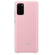 Samsung Galaxy S20+ rózsaszín LED-es tok - Telefon tok