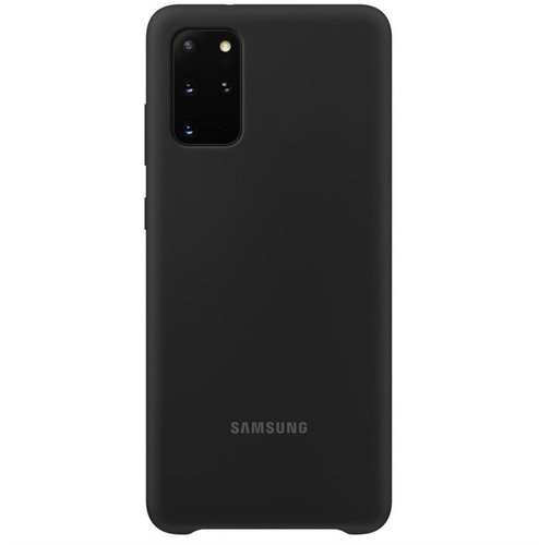 Samsung Silicone Back Case for Galaxy S20+ Black Main image Samsung Silicone Back Case for Galaxy S20+ Black - Phone Cover - Main image