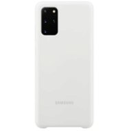 Samsung Silikónový zadný kryt pre Galaxy S20+ biely - Kryt na mobil