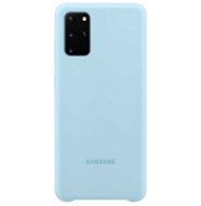 Samsung Silicone Back Cover for Galaxy S20+, Blue - Phone Cover