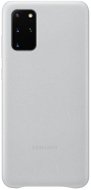 Samsung Kožený zadný kryt pre Galaxy S20+ svetlo sivý - Kryt na mobil