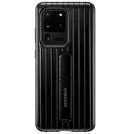 Samsung Galaxy S20 Ultra fekete ütésálló állványos tok - Telefon tok