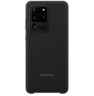 Samsung szilikon tok - Galaxy S20 Ultra fekete színű készülékekhez - Telefon tok