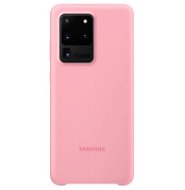 Samsung Galaxy S20 Ultra rózsaszínű szilikon tok - Telefon tok