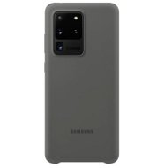 Samsung Silicone Back Case for Galaxy S20 Ultra, Grey - Phone Cover