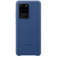 Samsung Silikon Tasche für Galaxy S20 Ultra Navy Blue - Handyhülle